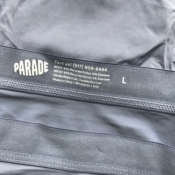 PARADE Re:Play High Rise Brief in Storm - Picture 5 of 7